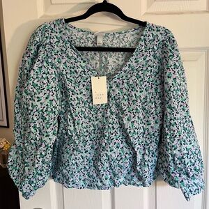 Women’s Floral Blouse